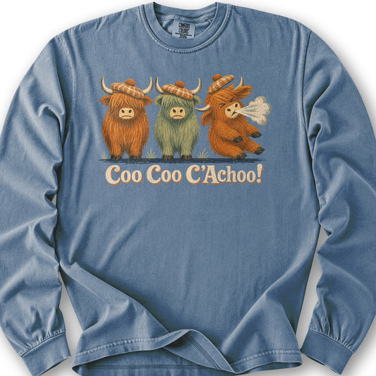 Coo Coo CAchoo Long Sleeve Shirt