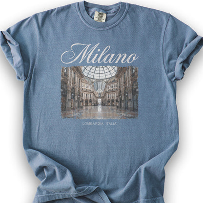 Galerria Vittorio Emanuele II T-Shirt - Blue Jean