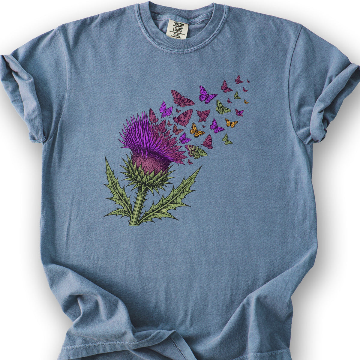 Thistle Transformation T-Shirt - Blue Jean