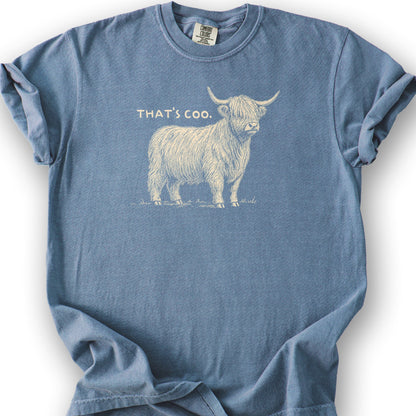 That's Coo Sketch T-Shirt - Blue Jean