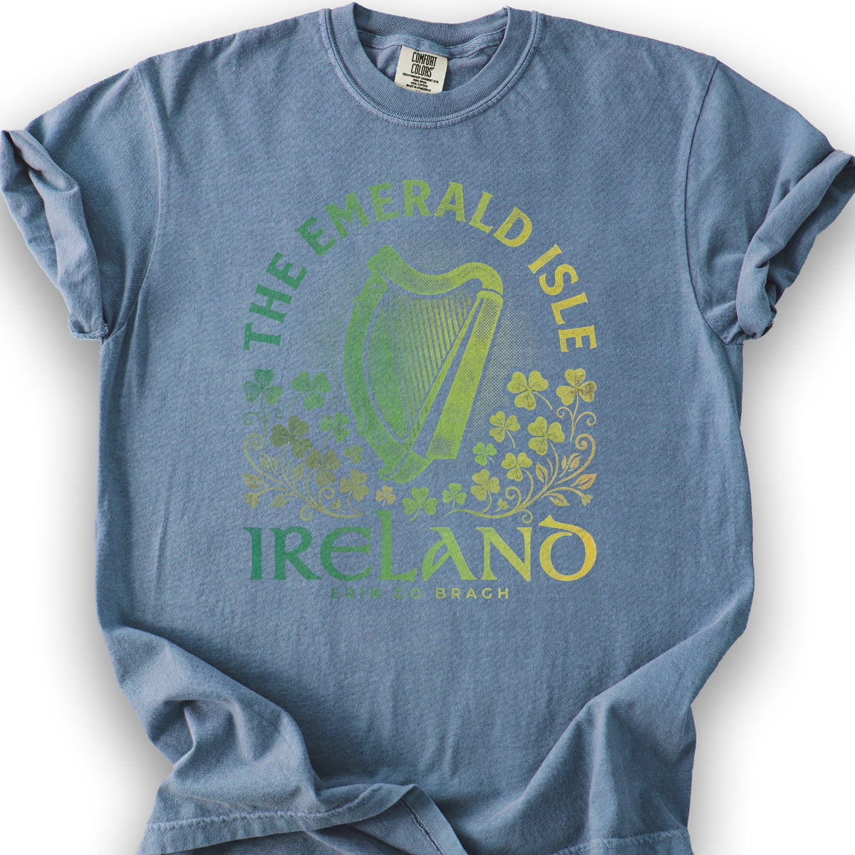 Ireland Erin Harp T-Shirt - Blue Jean