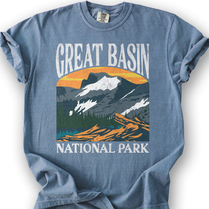 Great Basin National Park "Big and Bold" T-Shirt - Blue Jean