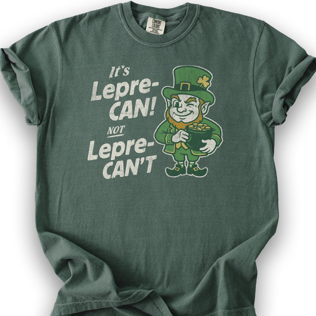 Lepre"Can" T-shirt - Blue Spruce
