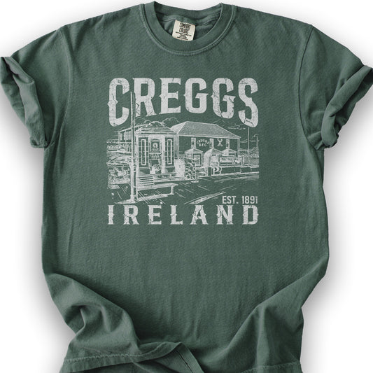 Creggs Ireland T-Shirt - Blue Spruce