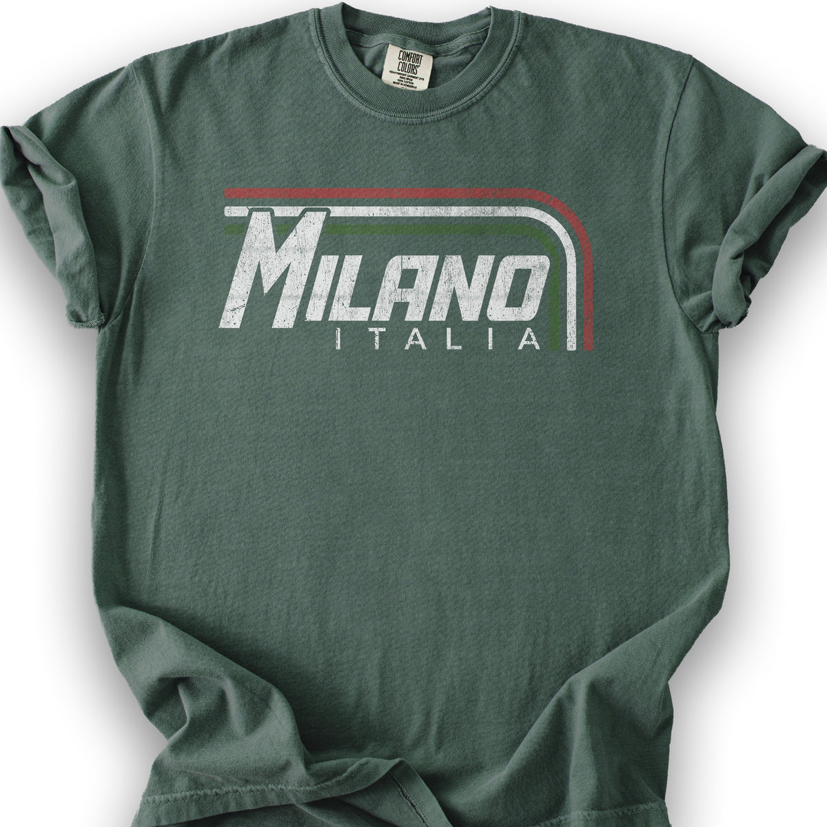 Milano Stripes T-Shirt - Blue Spruce