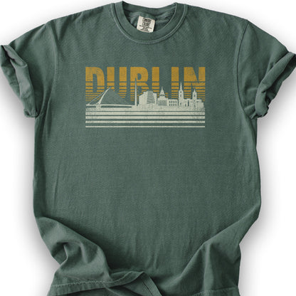 Dublin Stripes T-Shirt - Blue Spruce