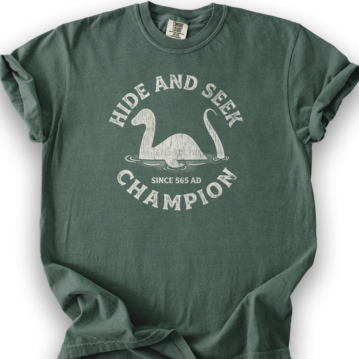 Hide and Seek T-Shirt - Blue Spruce