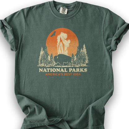 America's Best Idea Parks T-Shirt - Blue Spruce
