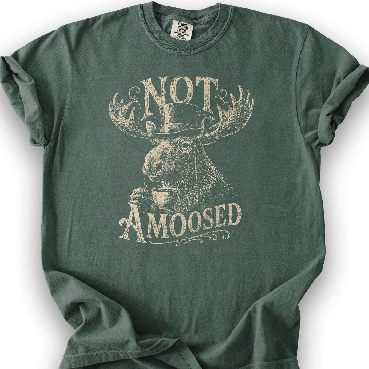 Not AMoosed T-Shirt - Blue Spruce