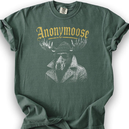 Anonymoose Halftone T-Shirt - Blue Spruce