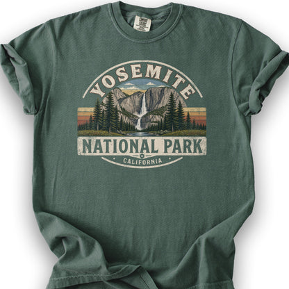 Yosemite Medallion T-Shirt - Blue Spruce