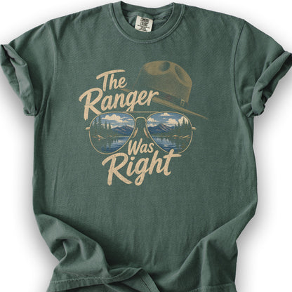 The Ranger Was Right V2 T-Shirt - Blue Spruce