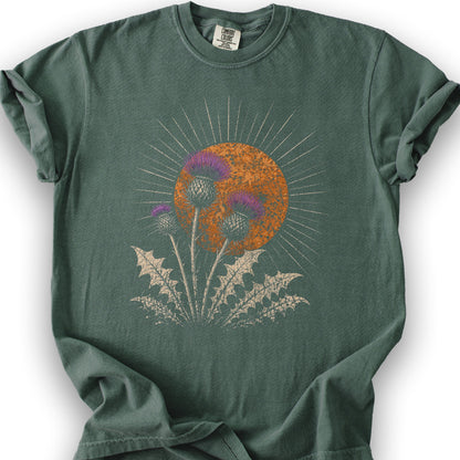 Thistle Sunset T-Shirt - Blue Spruce