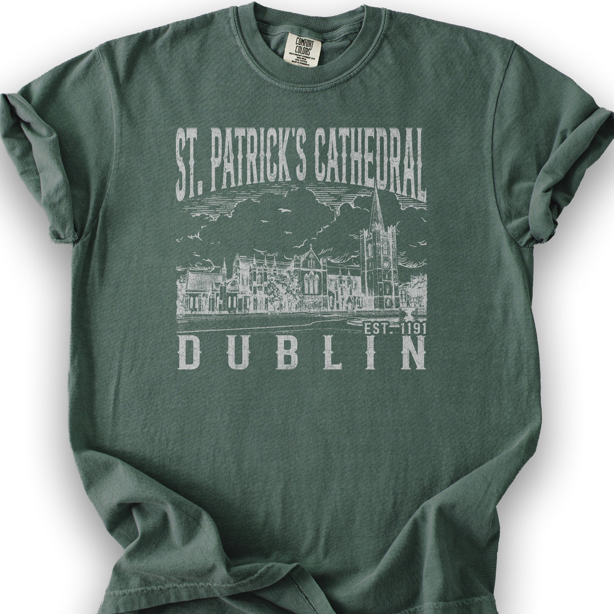 St. Patrick's Dublin T-Shirt - Blue Spruce