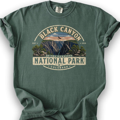 Black Canyon Medallion T-Shirt - Blue Spruce