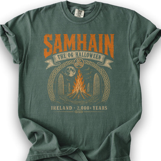 Samhain Og T-Shirt - Blue Spruce