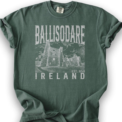 Ballisodare Ireland Sketch T-Shirt - Blue Spruce