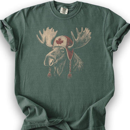 Canada Moose Cap T-Shirt - Blue Spruce