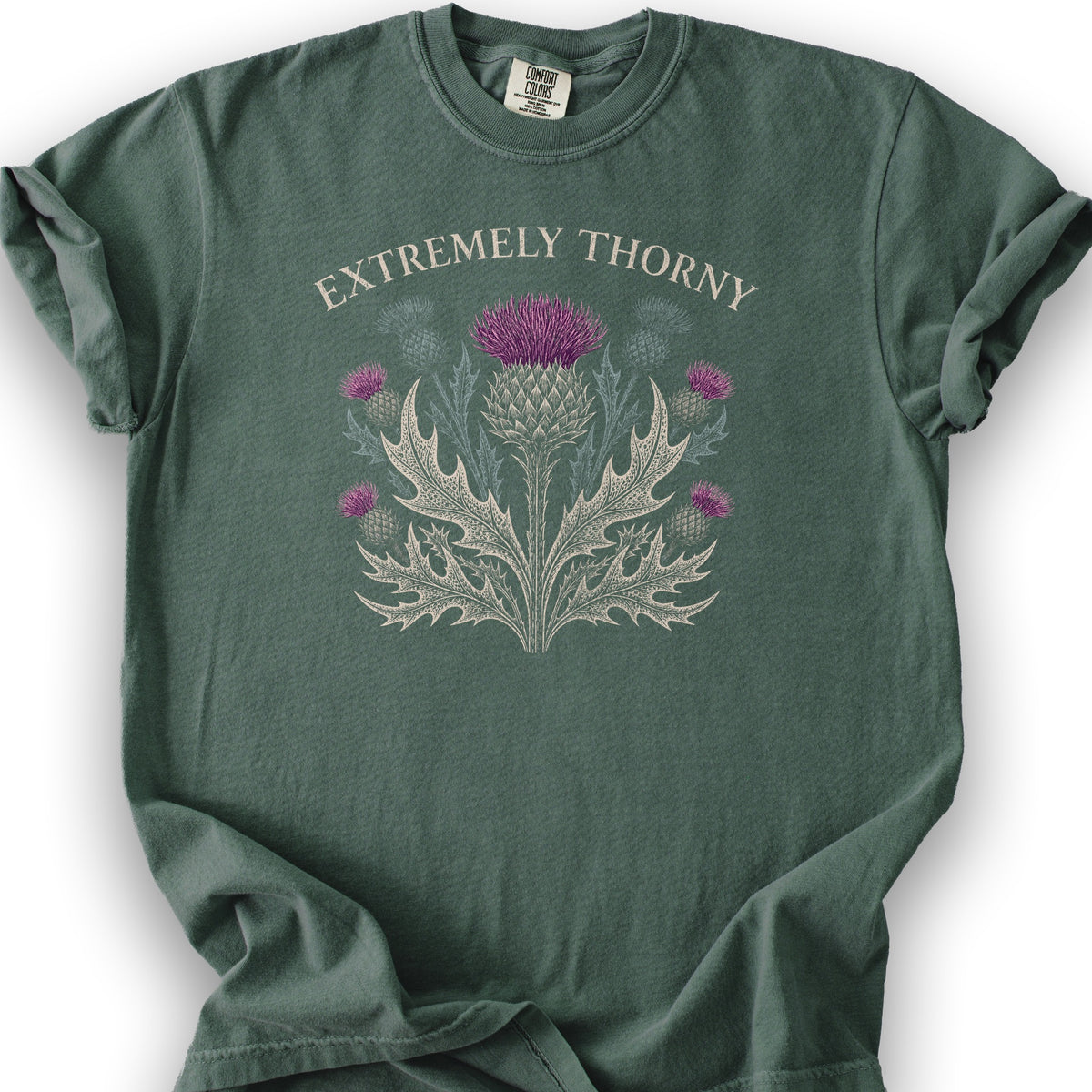 Extremely Thorny T-Shirt - Blue Spruce