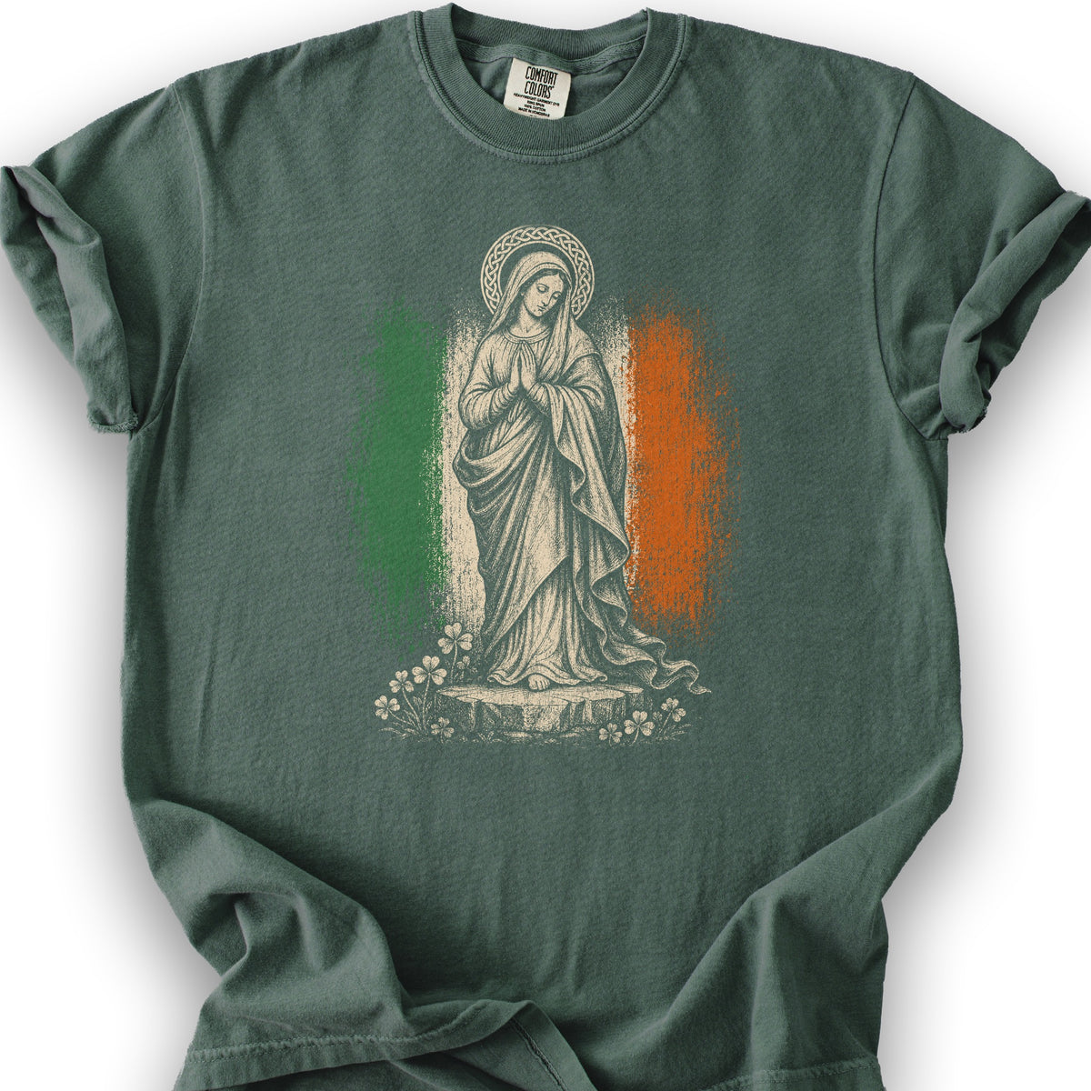 Our Lady Ireland T-Shirt - Blue Spruce