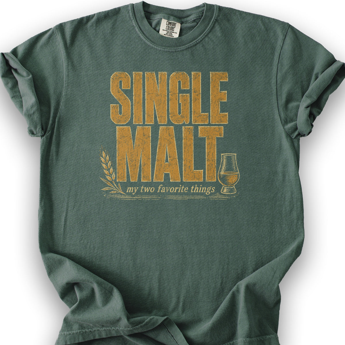 Single Malt My Two T-Shirt - Blue Spruce
