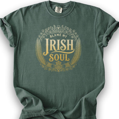 My Irish Soul T-Shirt - Blue Spruce