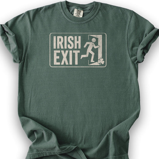 Irish Exit T-Shirt - Blue Spruce