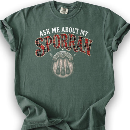 My Sporran T-Shirt - Blue Spruce