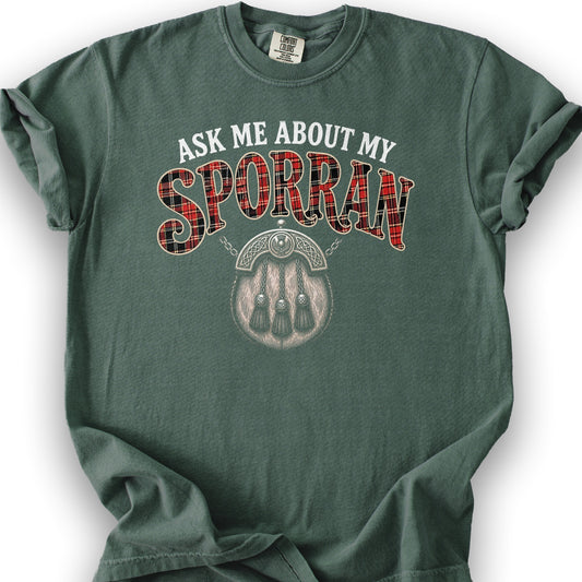 My Sporran T-Shirt - Blue Spruce