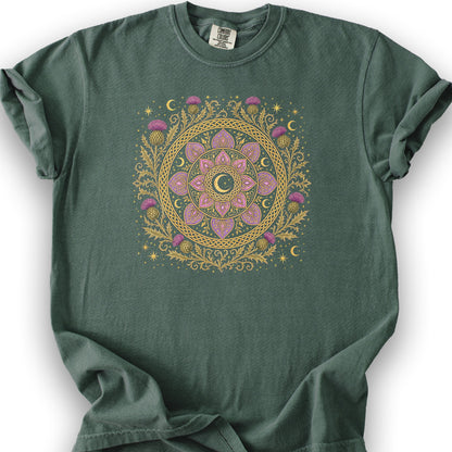 Thistle Moon Mandala T-Shirt
