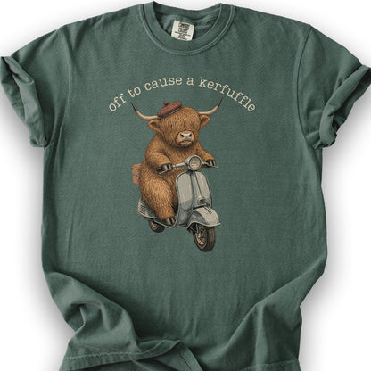 Kerfuffle Coo T-Shirt - Blue Spruce