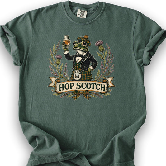 Hop Scotch T-Shirt - Blue Spruce