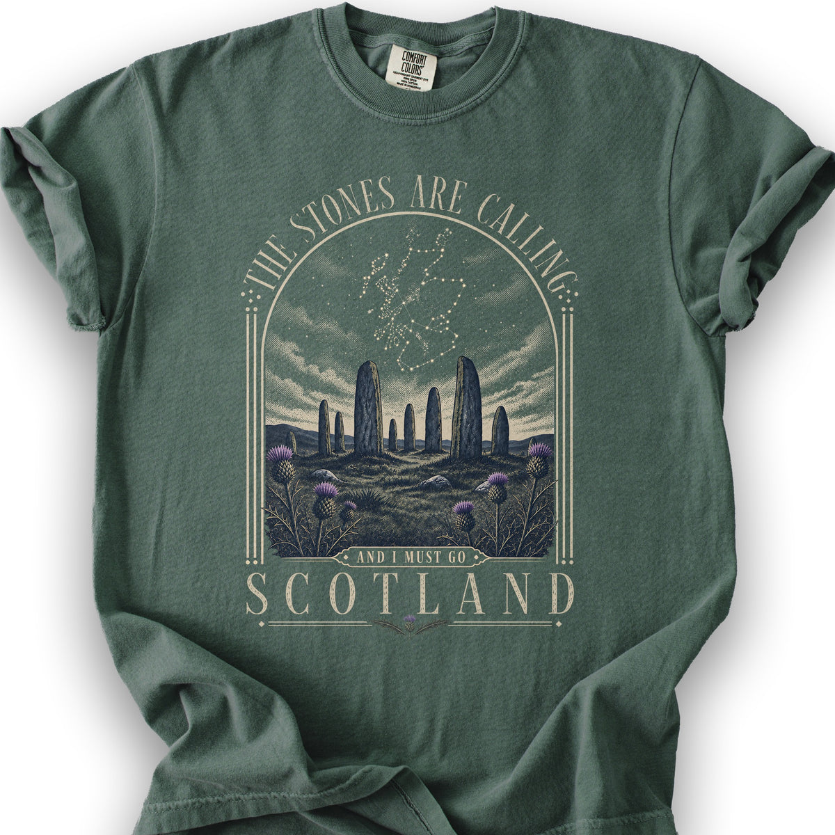 Scotland Stones Calling T-Shirt
