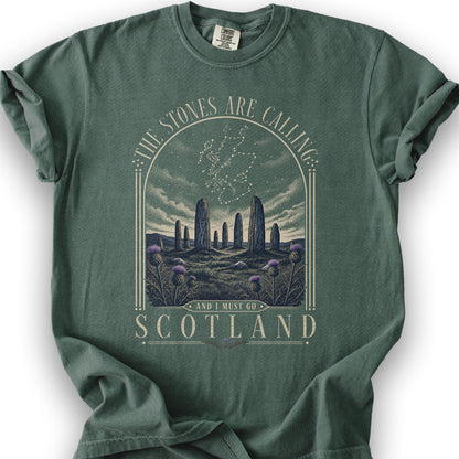 Scotland Stones Calling T-Shirt