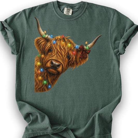 Peeking Xmas Coo T-Shirt