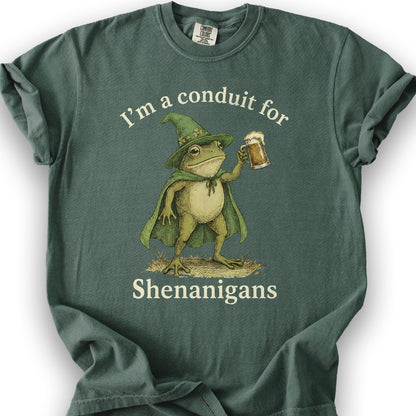 Frog Shenanigans Conduit T-Shirt - Blue Spruce