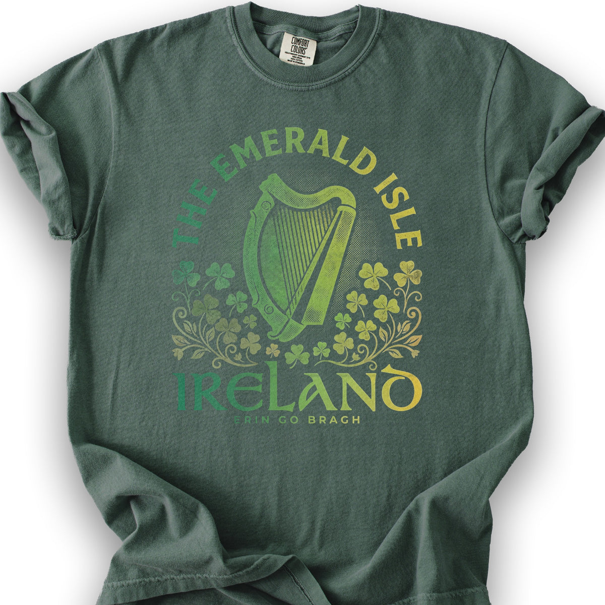 Ireland Erin Harp T-Shirt - Blue Spruce