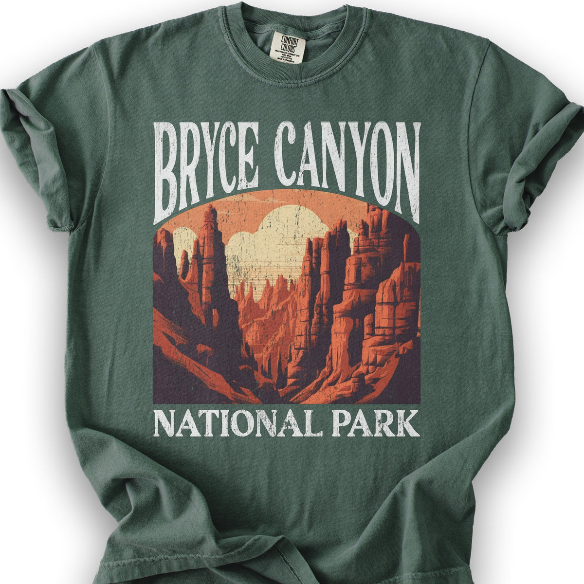 Bryce Canyon National Park "Big and Bold" T-Shirt - Blue Spruce