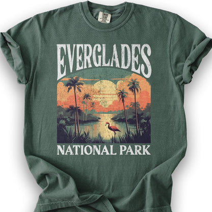 Everglades National Park "Big and Bold" T-Shirt - Blue Spruce
