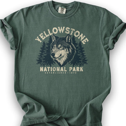 Yellowstone Wolf Design V01 - 1717 - 2025 - Blue Spruce