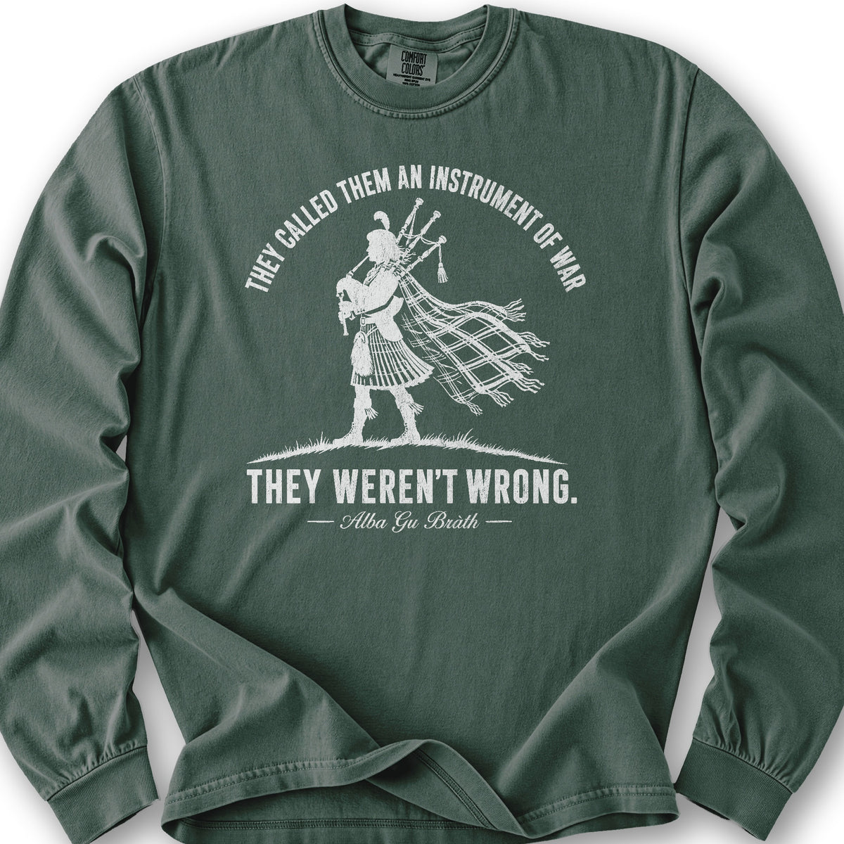 Instrument of War Long Sleeve Shirt - Blue Spruce