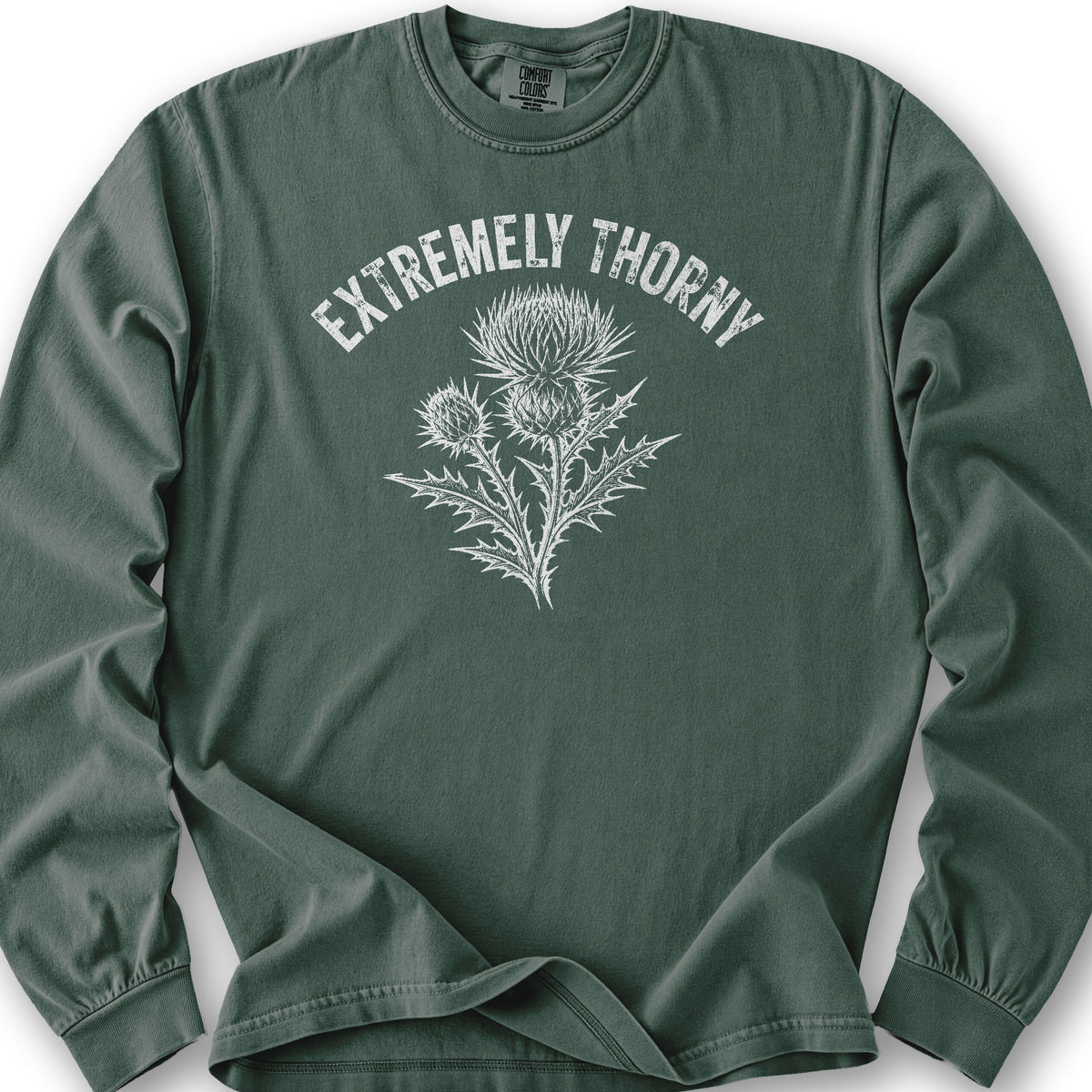 Extremely Thorny Long Sleeve Shirt - Blue Spruce