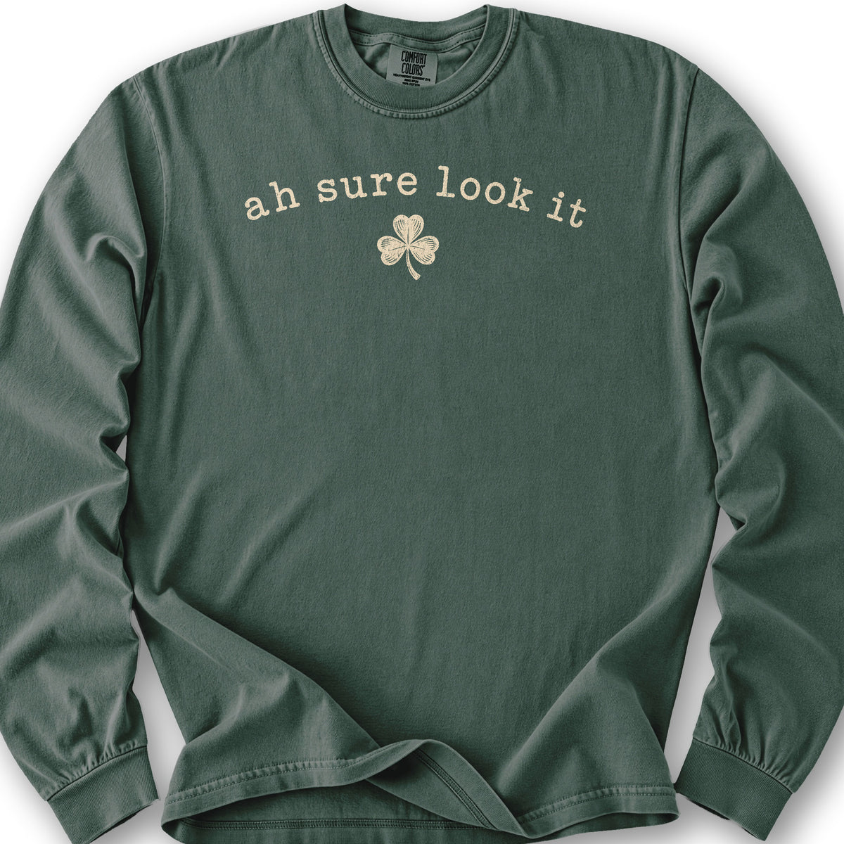 Ah Sure Look It Long Sleeve Shirt - Blue Spruce
