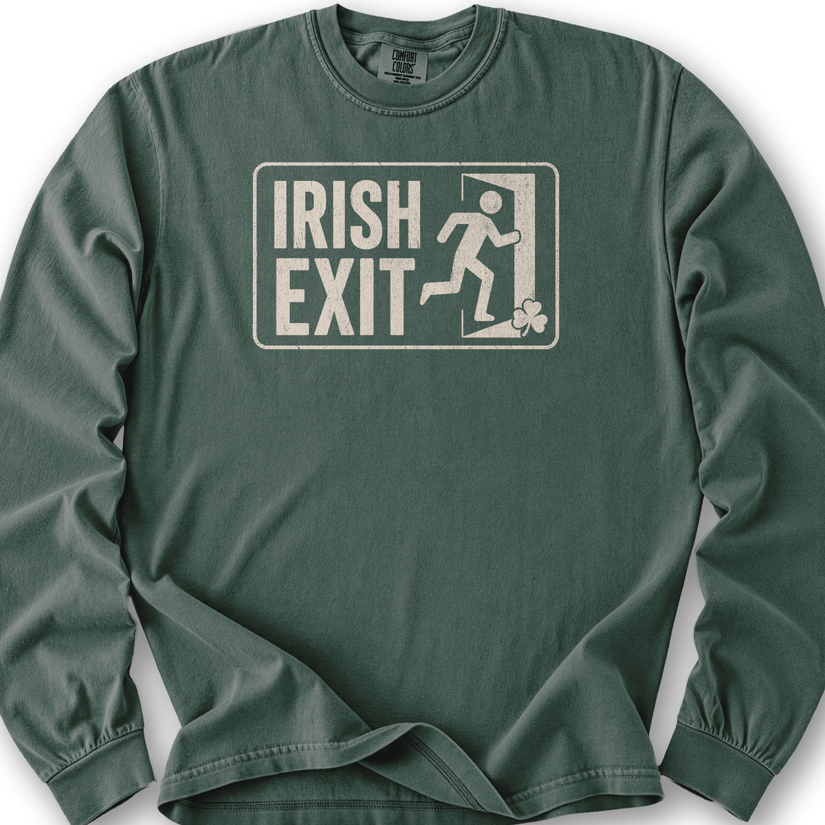 Irish Exit Long Sleeve Shirt - Blue Spruce
