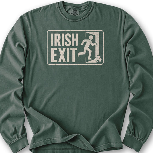 Irish Exit Long Sleeve Shirt - Blue Spruce