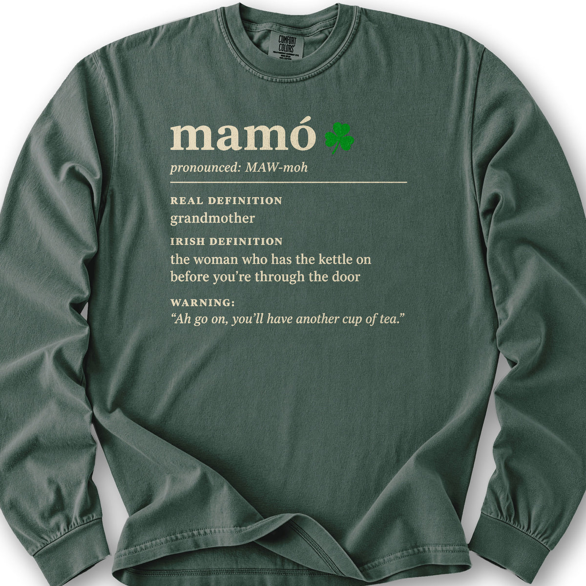 Mamó Definition Long Sleeve Shirt - Blue Spruce