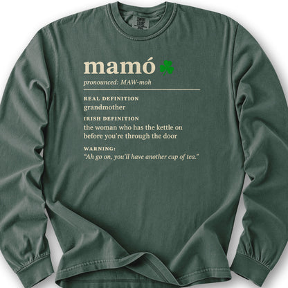 Mamó Definition Long Sleeve Shirt - Blue Spruce