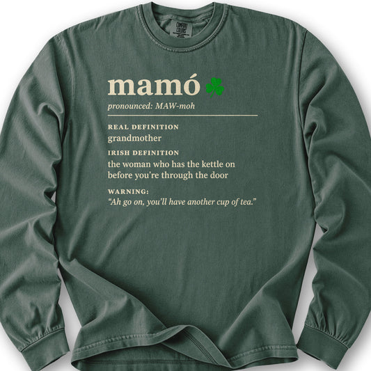 Mamó Definition Long Sleeve Shirt - Blue Spruce