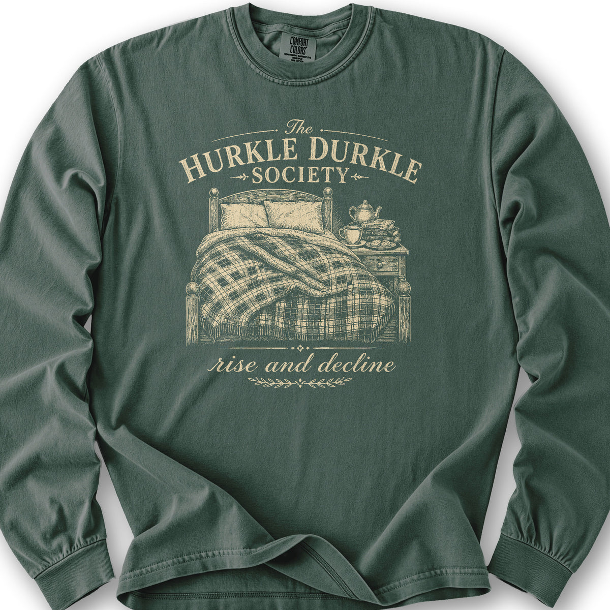 Hurkle Durkle Society Long Sleeve Shirt