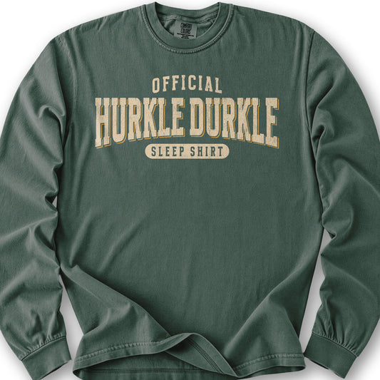 Official Hurkle Durkle Long Sleeve Shirt